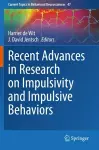 Recent Advances in Research on Impulsivity and Impulsive Behaviors cover