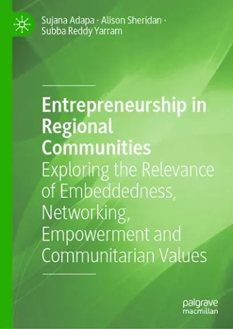 Entrepreneurship in Regional Communities cover