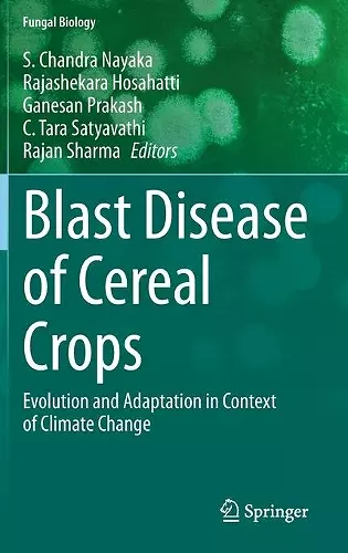 Blast Disease of Cereal Crops cover