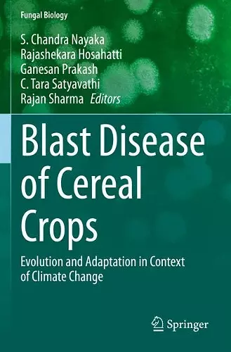 Blast Disease of Cereal Crops cover