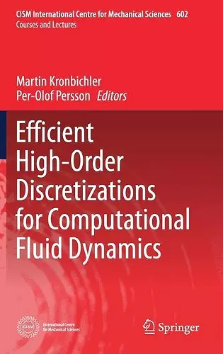 Efficient High-Order Discretizations for Computational Fluid Dynamics cover