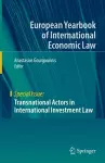 Transnational Actors in International Investment Law cover