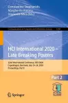 HCI International 2020 – Late Breaking Posters cover