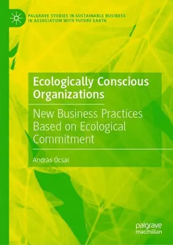 Ecologically Conscious Organizations cover