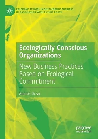 Ecologically Conscious Organizations cover