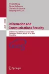 Information and Communications Security cover