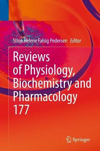 Reviews of Physiology, Biochemistry and Pharmacology cover