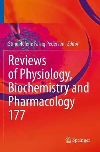 Reviews of Physiology, Biochemistry and Pharmacology cover
