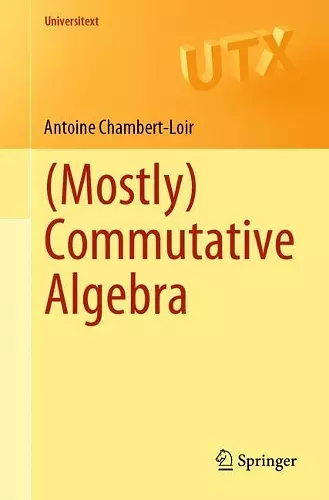 (Mostly) Commutative Algebra cover