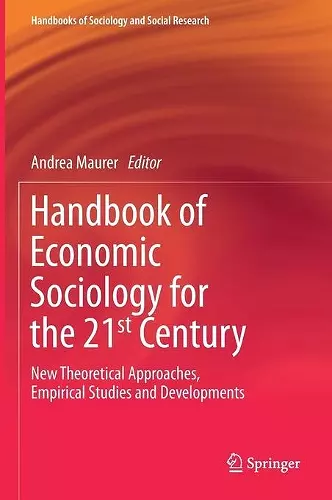 Handbook of Economic Sociology for the 21st Century cover