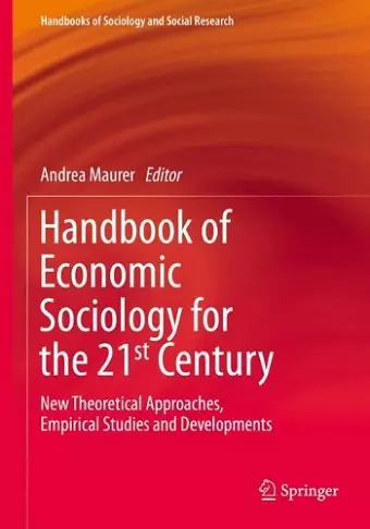 Handbook of Economic Sociology for the 21st Century cover