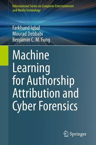 Machine Learning for Authorship Attribution and Cyber Forensics cover