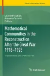 Mathematical Communities in the Reconstruction After the Great War 1918–1928 cover