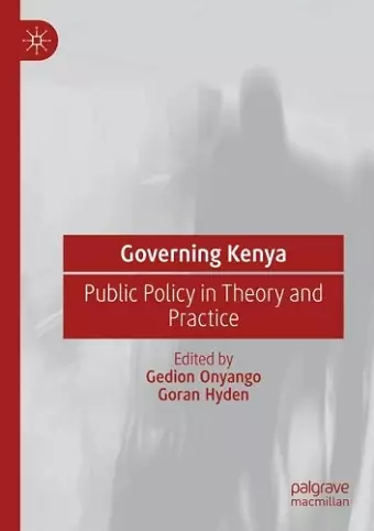 Governing Kenya cover