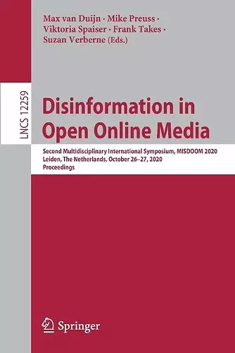 Disinformation in Open Online Media cover