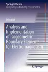 Analysis and Implementation of Isogeometric Boundary Elements for Electromagnetism cover