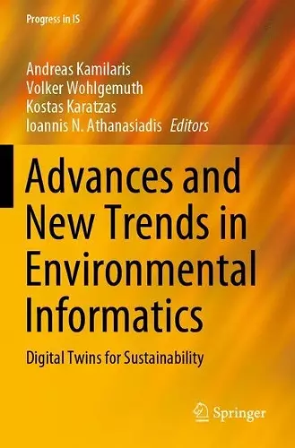Advances and New Trends in Environmental Informatics cover