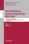Web Information Systems Engineering – WISE 2020 cover