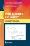 Logic, Language, and Security cover