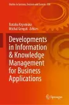 Developments in Information & Knowledge Management for Business Applications cover