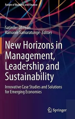 New Horizons in Management, Leadership and Sustainability cover