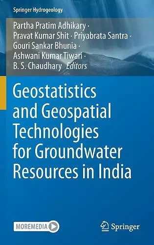 Geostatistics and Geospatial Technologies for Groundwater Resources in India cover