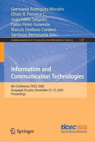 Information and Communication Technologies cover