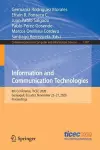 Information and Communication Technologies cover