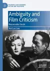 Ambiguity and Film Criticism cover