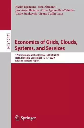 Economics of Grids, Clouds, Systems, and Services cover