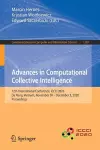 Advances in Computational Collective Intelligence cover