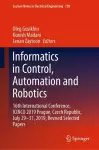 Informatics in Control, Automation and Robotics cover