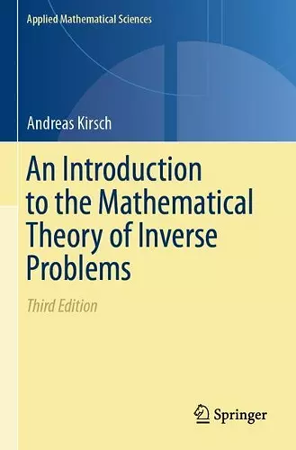 An Introduction to the Mathematical Theory of Inverse Problems cover