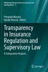 Transparency in Insurance Regulation and Supervisory Law cover