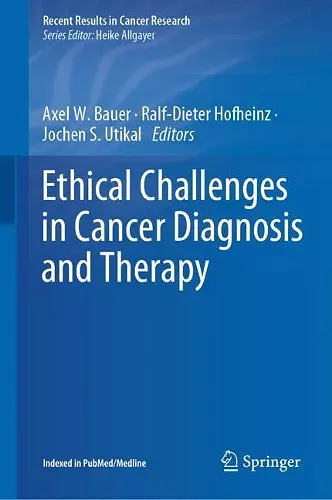 Ethical Challenges in Cancer Diagnosis and Therapy cover