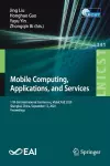 Mobile Computing, Applications, and Services cover