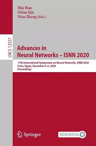 Advances in Neural Networks – ISNN 2020 cover