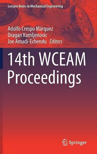 14th WCEAM Proceedings cover