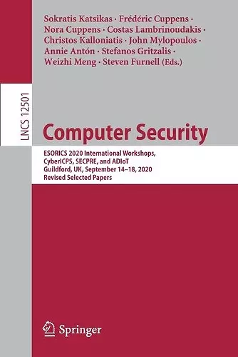 Computer Security cover