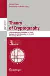 Theory of Cryptography cover