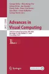 Advances in Visual Computing cover