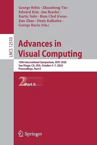 Advances in Visual Computing cover