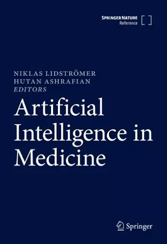 Artificial Intelligence in Medicine cover