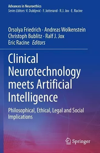 Clinical Neurotechnology meets Artificial Intelligence cover