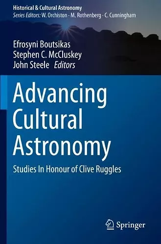 Advancing Cultural Astronomy cover