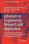 Advances in Engineering Research and Application cover