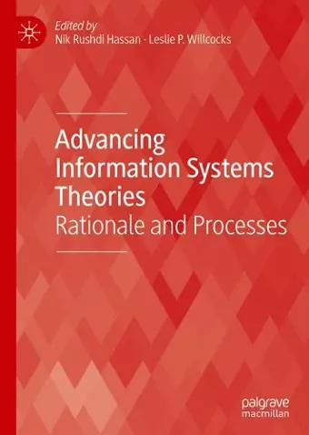 Advancing Information Systems Theories cover