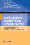 Machine Learning and Data Mining for Sports Analytics cover