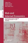 Web and Internet Economics cover
