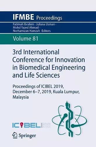 3rd International Conference for Innovation in Biomedical Engineering and Life Sciences cover